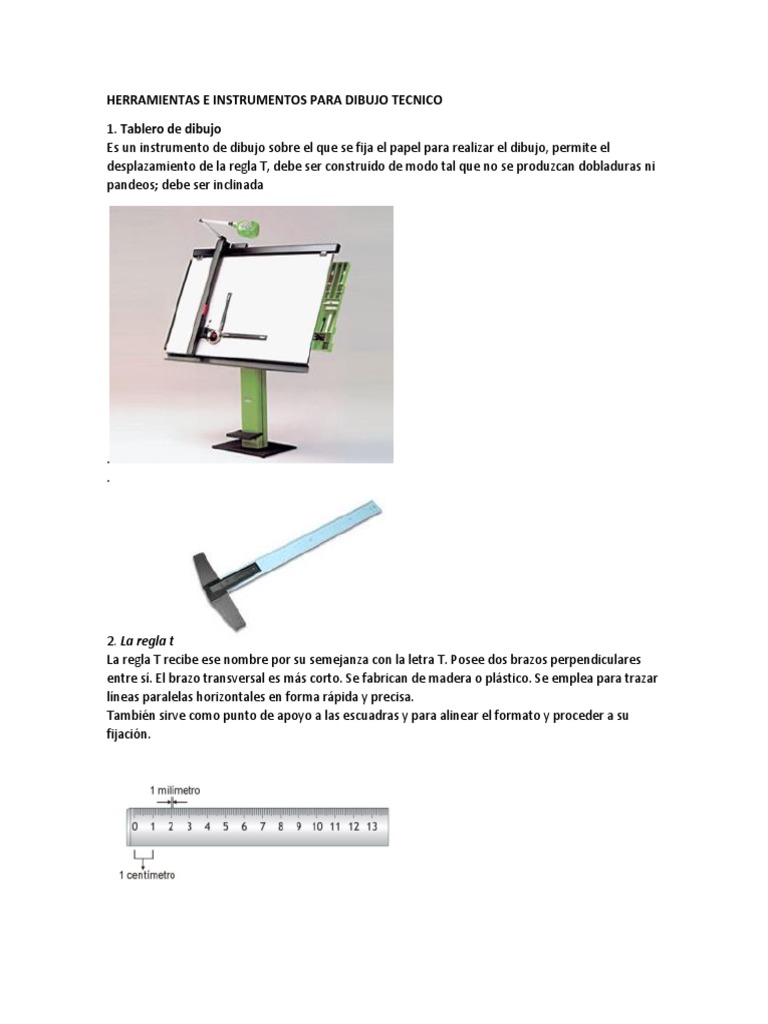 Utensilios de Dibujo Técnico, PDF, Dibujo