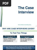 BCG Case Interview