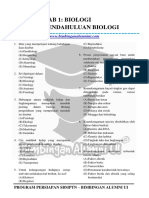 Bab 1 Pendahuluan Biologi PDF