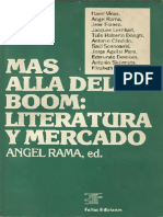 Ángel Rama, Más Allá Del Boom Literatura y Mercado