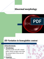 Rbcs Abnormal Morphology: Mohammed Laqqan