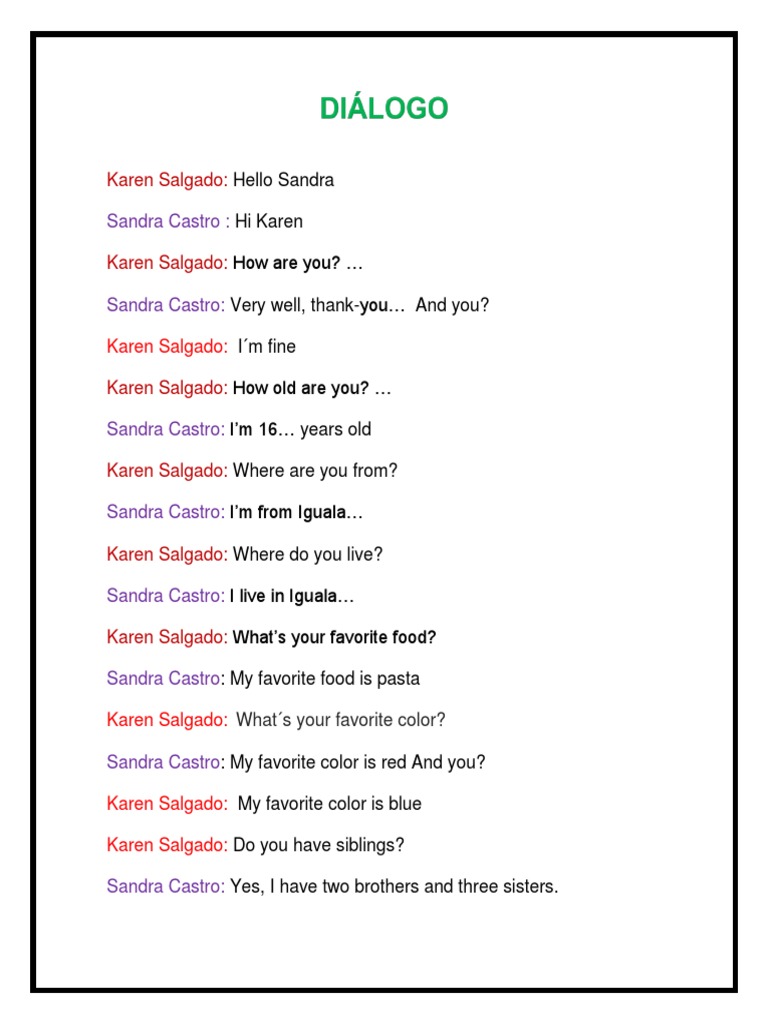 Teen Conversations | PDF