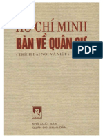 Hồ Chí Minh Bàn Về Quân Sự - NXB Quân Đội Nhân Dân