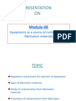 Regulatory Requirements for Selecting Pharma Equipment Fabrication Materials