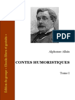 Allais Contes Humoristiques 1