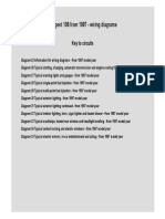 Peugeot 106 From 1997 - Wiring Diagrams: Key To Circuits