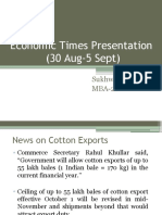 Economic Times Presentation (30 Aug-5 Sept) : Sukhwinder Singh MBA-2c