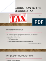 Chapter 6 Introduction To The Value Added Tax