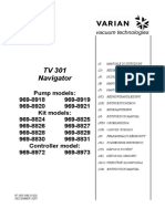 Agilent Varian TV301 Navigator Manual