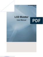 LCD Monitor: User Manual