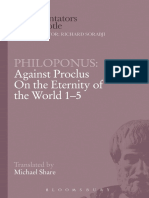Philoponus, Against Proclus On The Eternity of The World 1-5