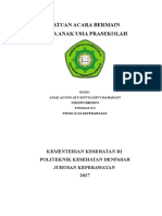 Portofolio Satuan Acara Bermain