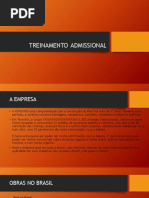 TREINAMENTO ADMISSIONAL