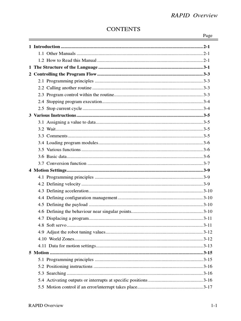 Rapid Reference Manual 4 0 40 Subroutine Parameter Computer Programming