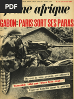 Gabon - Couverture Jeune Afrique (n°0172)