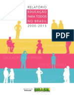 Relatório - Educação para Todos No Brasil (2000-2015) PDF