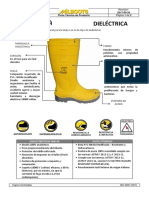 Mlb-cmr-dcm-05.18 (1.1) Berraca Dielectrica Amarilla-Ploma 1