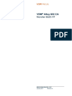 Data Sheet VDM Alloy 602 CA