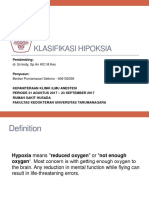 Klasifikasi 4 Jenis Hipoksia