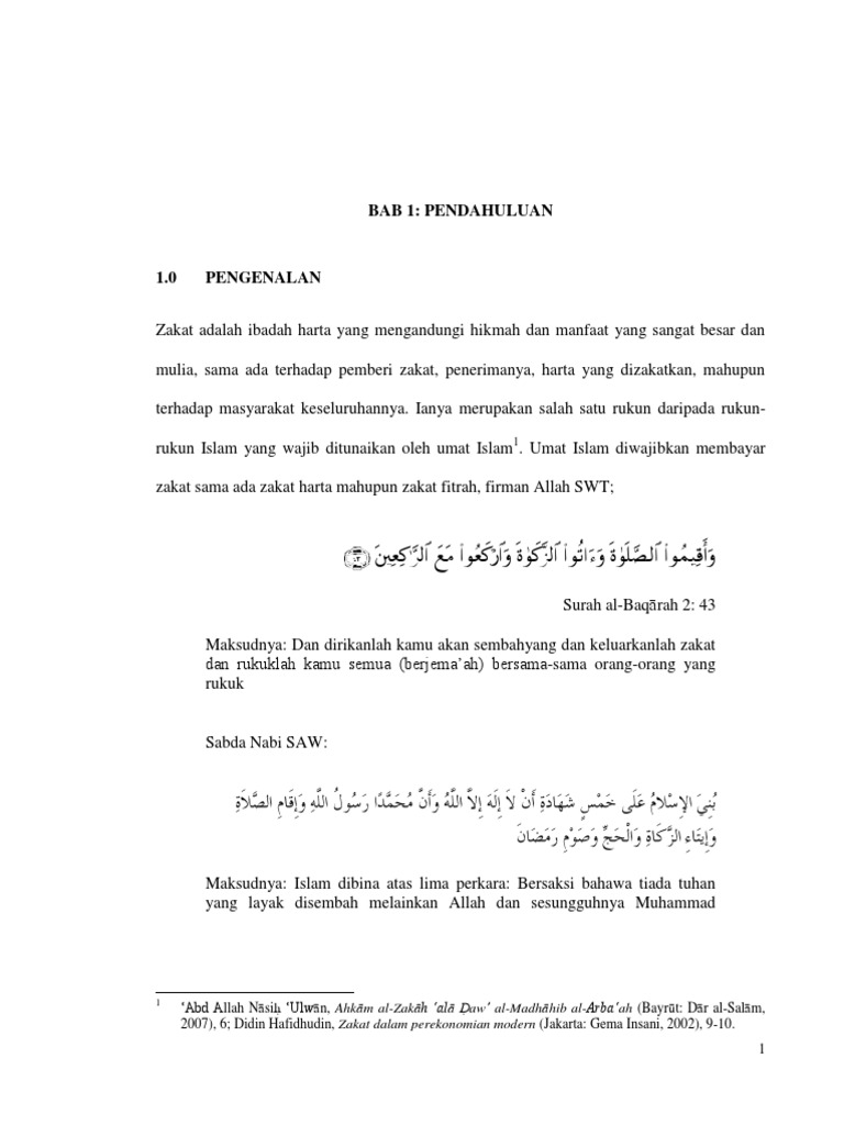 Isu Pembayaran Zakat Institusi Kewangan Islam Di Malaysia Pdf