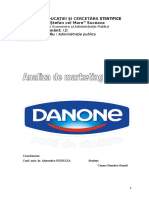 Activitatea de Marketing A Firmei Danone 1