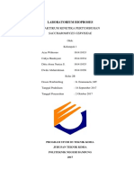 Praktikum Kinetika Pertumbuhan: Laboratorium Bioproses