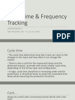 Cycle Time & Frequency Tracking
