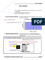 Statistics Notes (Answers)