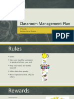 Edu 220 Classroom Management Plan