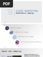 Cause Marketing