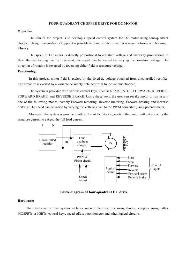 C. 3.2 4q - Chopper | PDF | Rectifier | Direct Current