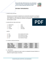 Estudio Topografico de Vista Alegre