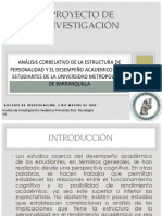 Proyecto de Investigación