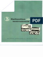 Ballatince Electronic Instruments (Catalog)