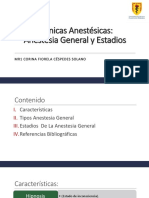 Técnicas Anestésicas