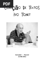 Ivo Tonet. Textos