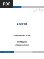Aula 08 - O Modelo CSS Das Caixas