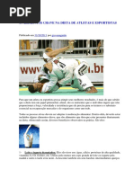 10 Alimentos Chave Na Dieta de Atletas e