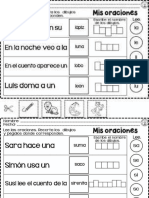 Material para Trabajar Las Oraciones PDF