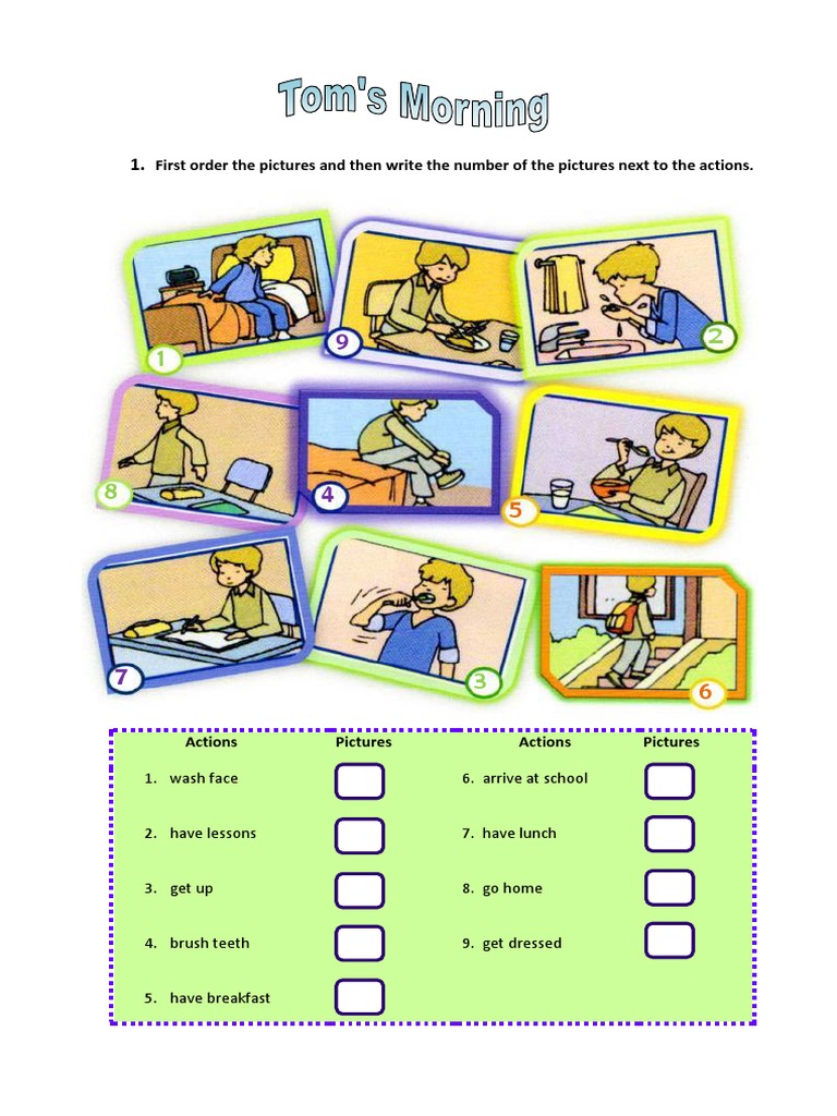 John's Daily Routine and Activities | PDF