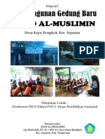 Proposal Gedung Baru Paud Al Muslimin