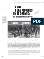 LA VOZ de Las Mujeres en El Gremio 1900 - 1930 PDF