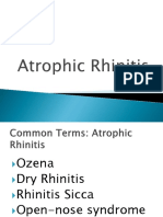 Atrophic Rhinitis