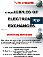 RTTC Pune Presents..: Principles of Electronic Exchanges