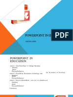 PowerPoint For Education
