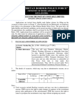 ITBP Official Notification