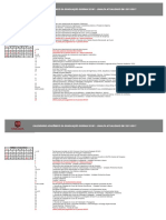 Calendario Academico 1801