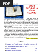 Como Estudar a Bíblia Sozinho - Tim Lahaye