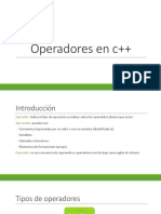 Operadores c++