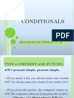 Conditionals - Type 0 1